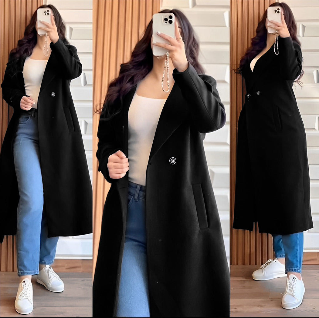 ( End Off Winter season Sale Get 50%Off Offer valid From 15 Feb ) Winter Log Coat With Double Side Pocket