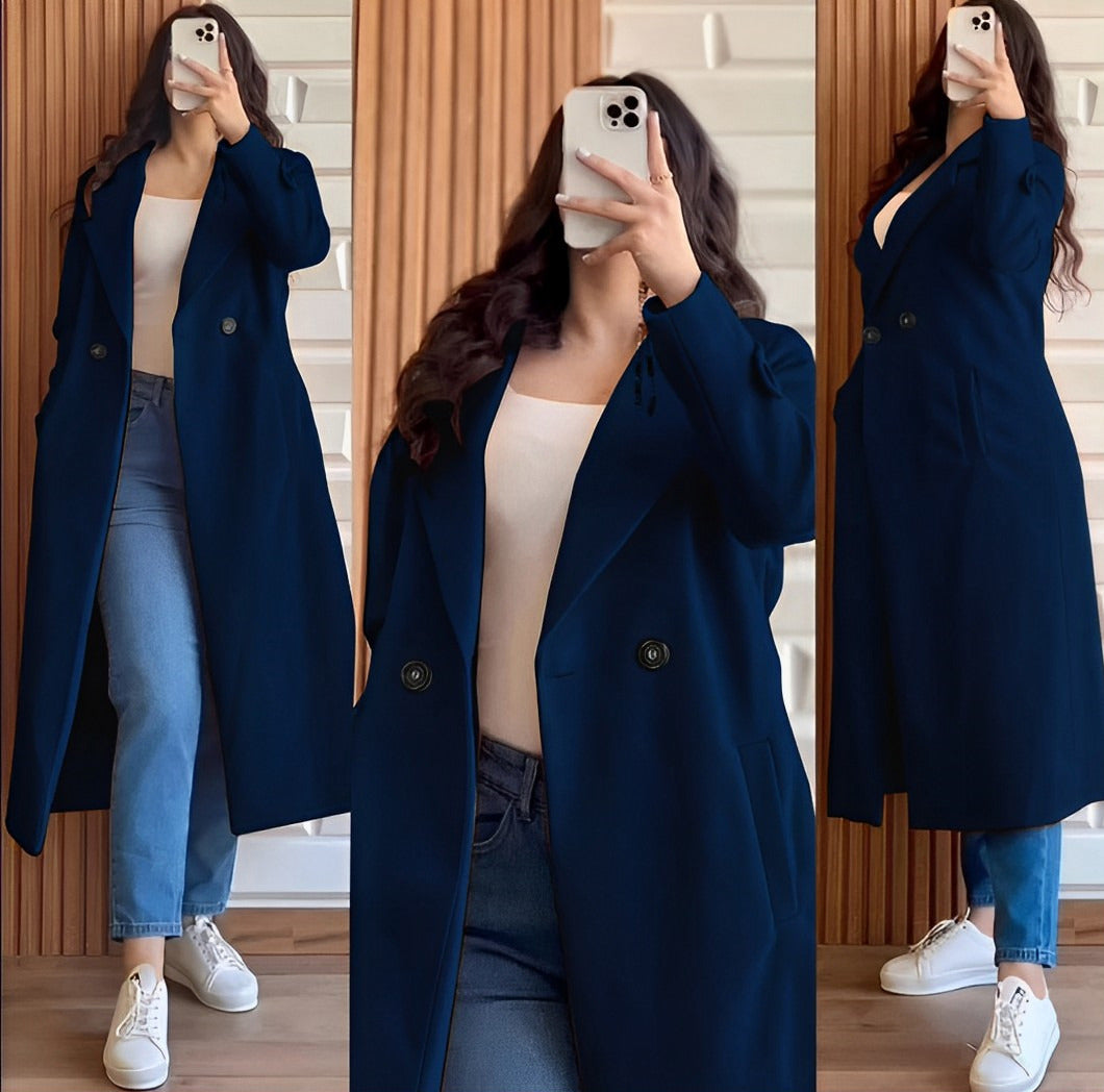 ( End Off Winter season Sale Get 50%Off Offer valid From 15 Feb ) Winter Log Coat With Double Side Pocket