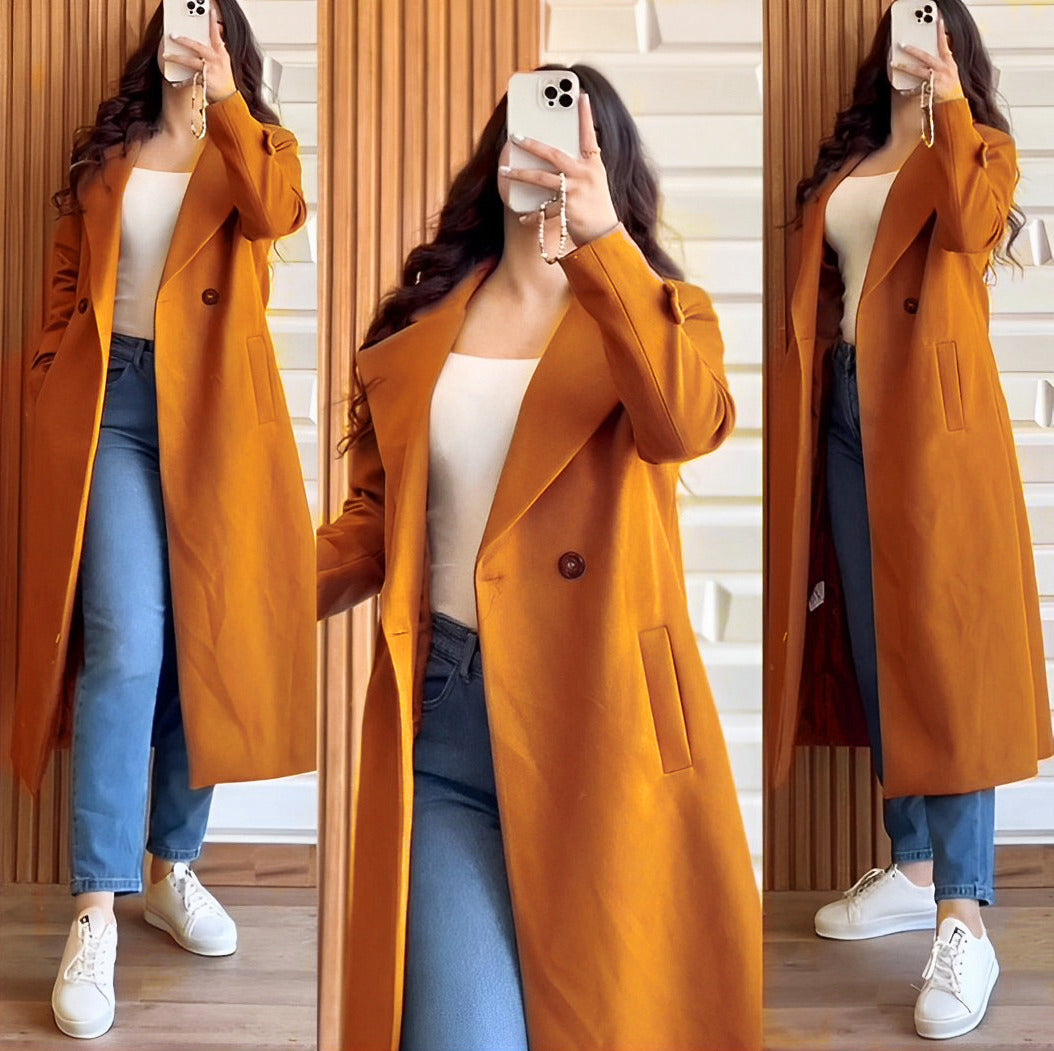 ( End Off Winter season Sale Get 50%Off Offer valid From 15 Feb ) Winter Log Coat With Double Side Pocket